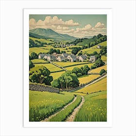 Green Valley Art Print