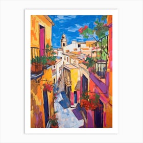 Catania Italy 2 Fauvist Painting Art Print