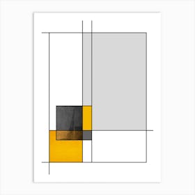 Mondrian No 146 Art Print