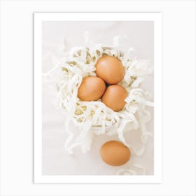 Eggs In A Bowl Art Print