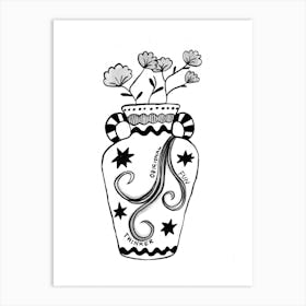 Aquarius Vase Art Print