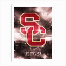 Usc Trojans Art Print