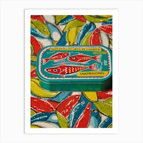 Tin Of Fish Art Print