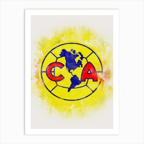 Club Amtrica 1 Art Print