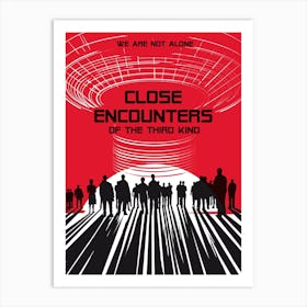 Close Encounters Of The Third Kind Art Print