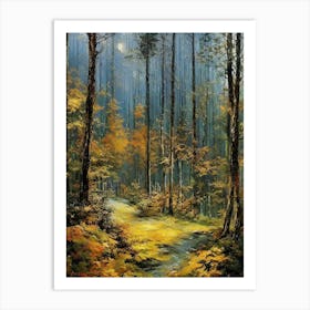 Walk In The Woods 9 Art Print
