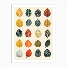 Autumn Leaves 26 Art Print