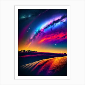 Milky Way 77 Art Print