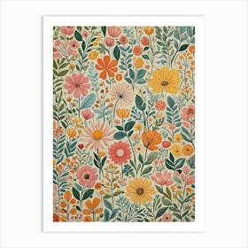 Floral Reverie Art Print