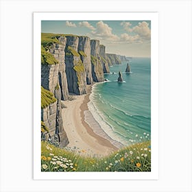 Cliffs Art Print