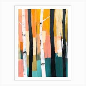 Birch Trees Art Print