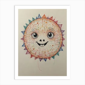 Sun!! 3 Art Print