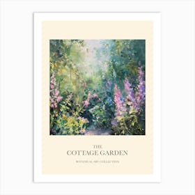 Cottage Garden Poster Wild Bloom 1 Art Print