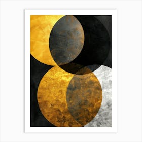 Circles Canvas Print Art Print