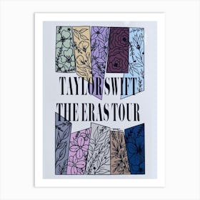 Taylor Swift The Eras Tour Art Print