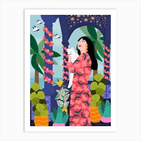 Admiring The Beauty Of Everything Art Print
