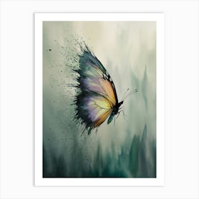 Butterfly Painting Art Print