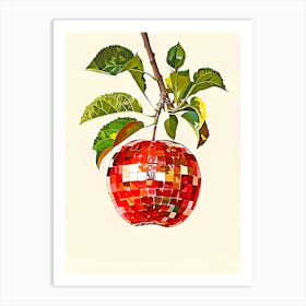 Apple Disco Art Print