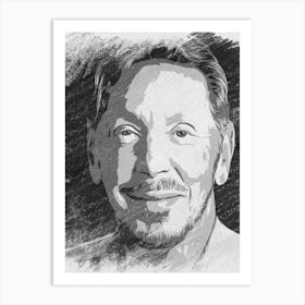 Larry Ellison Art Print