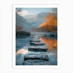 Stepping Stones Art Print