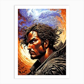 Lord Of The Rings 4 Art Print