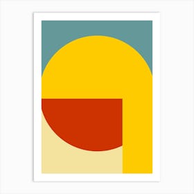 Mid Modern 01 Art Print