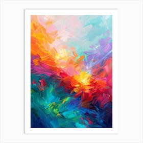 Abstract Painting 2559 Art Print