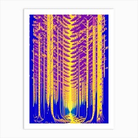 Forest 25 Art Print