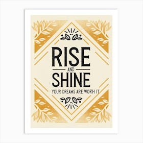 Rise And Shine 1 Poster