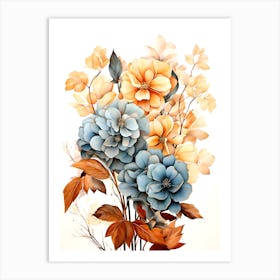 Dawn In The Garden Art Print