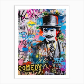 Charlie Chaplin Art Print