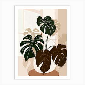 Monstera 3 Art Print