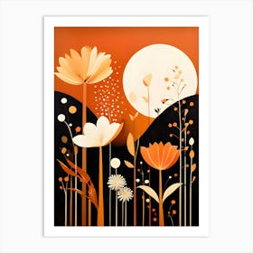 Flowers In The Sun 2 Art Print