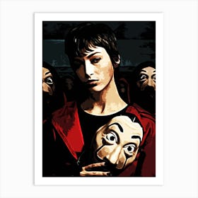 tokyo money heist Art Print