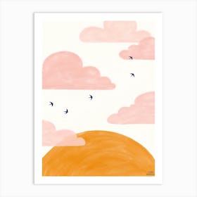 Birds In The Sky 5 Art Print