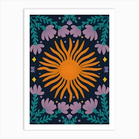 Mystic Series Sun Art Print