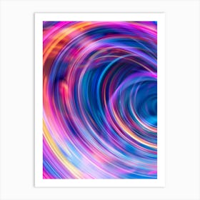 Abstract Swirl Background 1 Art Print