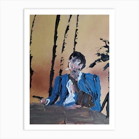 Scarface Abstract Art Print