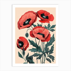 Poppies 48 Art Print