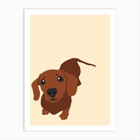 Dachshund Art Print