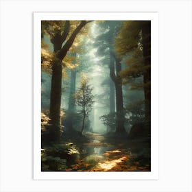 Forest 58 Art Print