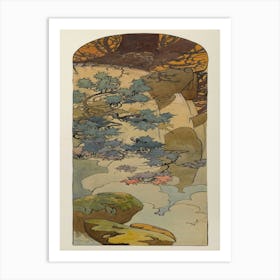 Asian Landscape 5 Art Print