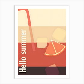 Hello Summer 7 Art Print