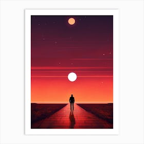 Sunset Art Print