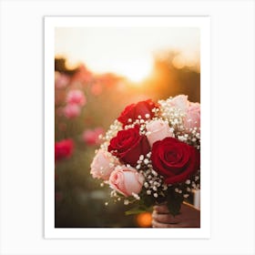 Bouquet Of Roses 2 Art Print