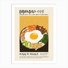 Bibimbap Art Print