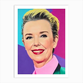 Annette Bening Pop Movies Art Movies Art Print