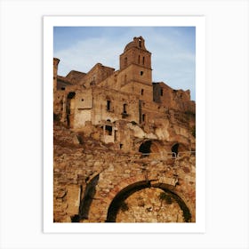 Roman City Of Pompeii Art Print