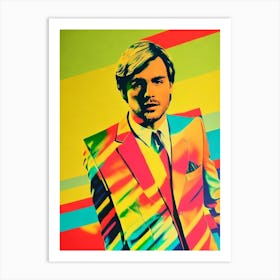 Taylor Kitsch Colourful Pop Movies Art Movies Art Print