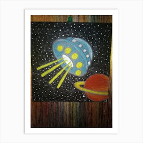 Out this world Art Print